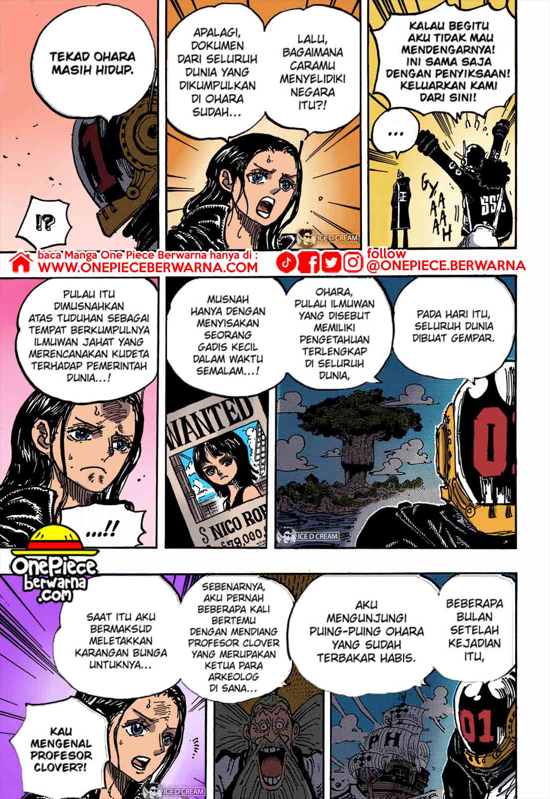 Baca manga komik One Piece Berwarna Bahasa Indonesia HD Chapter 1066